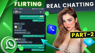 Call recording amp Chatting  UNKNOWN GIRL Se call pe Bat  Call par bat kese kare   Part 2 [upl. by Suryc]