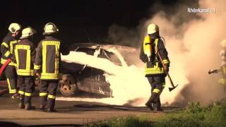 FAHRZEUG BRENNT – PERSON VERMISST  Feuerwehr vor Ort [upl. by Sheldon208]