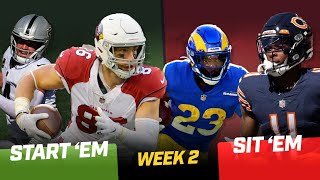 Week 2 Start Em Sit Em Set A Winning Fantasy Lineup  Sports Illustrated [upl. by Natehc]