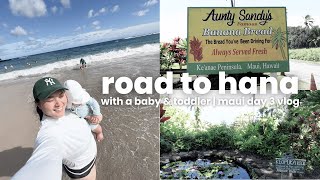 road to hana with baby amp toddler  maui day 3 vlog  hawaii october 2024 [upl. by Sapphera]