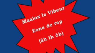 Maahlox Le VibeurUn bon plantain Lyrics vidéo [upl. by Elocel]