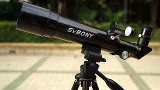 SVBONY SV510 Solar Eclipse Telescope 60mm Portable Refractor for Solar Eclipses Sunspots [upl. by Roman]