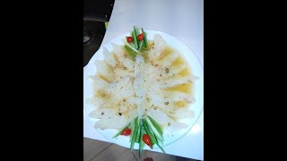 CATCH amp COOK FLUKE CARPACCIO [upl. by Abdella]