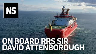 On board RRS Sir David Attenborough as it prepares for Antarctic trip [upl. by Econah]