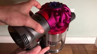 How to Empty the Bin of a Dyson V7 Vacuum [upl. by Akinek]