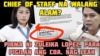 ZULEIKA LOPEZ NA CONTEMPT TINAKOT ANG COA [upl. by Haramat]