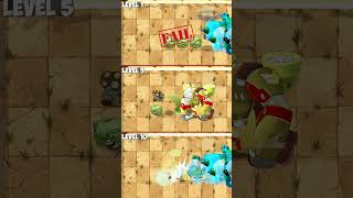 Headbutter Lettuce Vs Icecubed Sky Zombie Team  Plants Vs Zombies 2 [upl. by Timms]