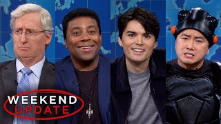 Weekend Update ft Kenan Thompson Bowen Yang James Austin Johnson and Michael Longfellow  SNL [upl. by Dusty]