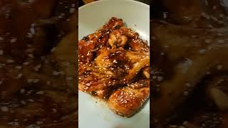 Drumsticks with honey saucefood cooking ynaselene [upl. by Arait]