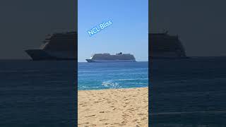 NCL Bliss arriving into Cabo ncl cruiseship [upl. by Hayman320]