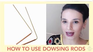 How to use Dowsing Rods Quick and Easy Tutorial [upl. by Eneirda32]