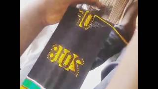 Hand Weaving a Class of 2018 Kente Cloth Graduation Stole in Ghana [upl. by Sokil383]