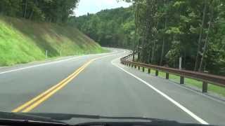 Driving on Mill Creek Road near Mount Hope WV [upl. by Nerradal]