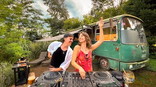 Chill Deep House Music amp Outdoor Cooking In Nature  Groovy Relaxing Bus Playlist Mix [upl. by Jenn]