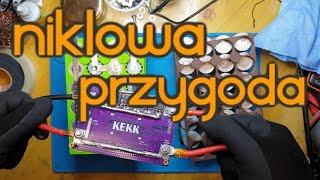 Budowa pakietu i test zgrzewarki Kekk K100 [upl. by Yrrap]