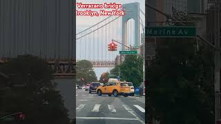 Verrazano bridge Brooklyn New York [upl. by Yllehs]