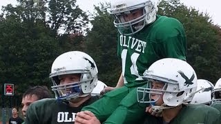 On the Road Middle school football players execute lifechanging play [upl. by Oigroeg]