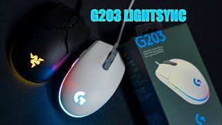 G203 LIGHTSYNC 2020  Este mouse gaming es el que usan los PRO [upl. by Skill]