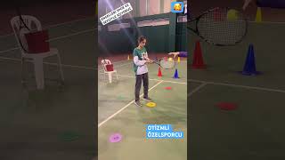 OTİZMLİ ÖZEL SPORCUM VİYAN İLE KORT TENİSİ👏🎾 [upl. by Jahn]