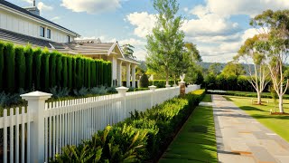 Front Yard Landscapes with Lush Grass and Hedges  Inspiring Landscape Concepts [upl. by Audie697]