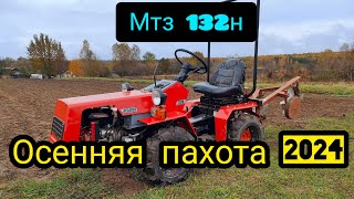 Мтз 132н Осенняя Пахота 2024 [upl. by Ahseyn]