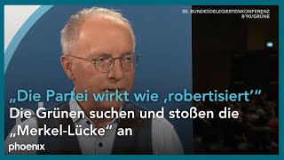 GrünenParteitag Politikwissenschaftler Prof Korte zieht eine Zwischenbilanz [upl. by Ennyletak413]