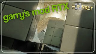 Gmod RTX Messing Around with Physics Props using VOLT [upl. by Kamillah404]