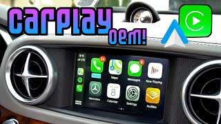 Joye Auto Apple CarPlay or Android Auto for Mercedes Looks OEM  R231 SL550 [upl. by Alwin]