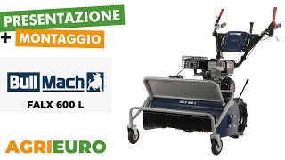 Presentazione e montaggio BullMach FALX 600 L  Trinciaerba a martelli Loncin G200F [upl. by Angeline847]