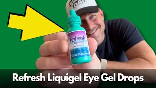 Refresh Liquigel Lubricant Eye Gel Drops review [upl. by Caras]