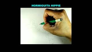 Dibujamos a La Hormiguita Hippie  Biper y sus amigos [upl. by Aldarcy]