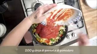 Peperonata con patate [upl. by Anelav]