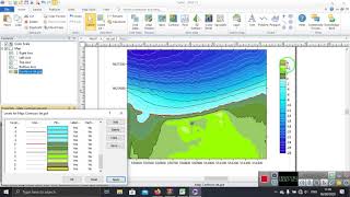 Membuat Kontur Dengan Surfer 16  Contouring Using Surfer 16 [upl. by Eimmac]