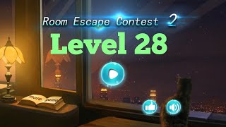 Room Escape Contest 2 Level 28 Walkthrough [upl. by Adal]