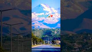 Amazing beautiful Erciyes mountain snowy travel wiev amazing nature montain travel travelvlog [upl. by Pengelly288]