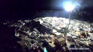 Greek Easter at Pyrgos Santorini Greece 2016 [upl. by Etnad]