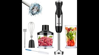 Review Keylitos 5in1 Immersion Hand Blender 2021 [upl. by Uis]