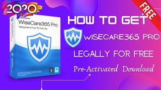 How To Download amp Install WiseCare365 Pro For 1Yr Legally For Free Under 4 Mins [upl. by Ennaed]