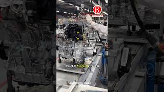 Jetta assembly line Volkswagen series large displacement manual vehicles [upl. by Yrak446]