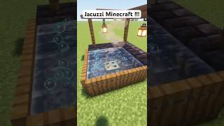 Jacuzzi Minecraft minecraft minecraftbuildingtutorial building minecrafttutorial [upl. by Aioj]