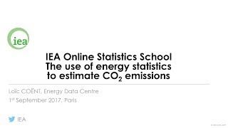 IEA Webinar  CO2 Emissions [upl. by Remark]