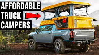 Affordable Pickup Truck Campers Arriving in 2024 Newest Topper Models to Buy [upl. by Yelruc]