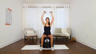 Exercise Ball With Resistance Bands amp Stability Base [upl. by Micro]