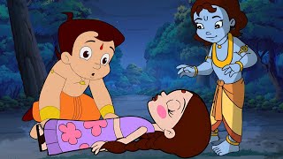 Chhota Bheem aur Krishna  Rescuing Chutki from Danger  Kirmada Strikes Again  Cartoons for Kids [upl. by Drucilla]