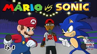 Mario Vs Sonic  Cartoon Beatbox Battles [upl. by Breena96]