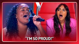 Would Coach Jessica recognise her NIECE on The Voice  Journey 166 [upl. by Cassey]