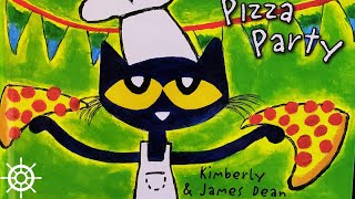 Pete the Cat and the Perfect Pizza Party  Read Aloud  Captain Rick [upl. by Esojnauj]