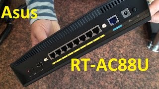 ASUS RTAC88U Unboxing RU [upl. by Bushey]