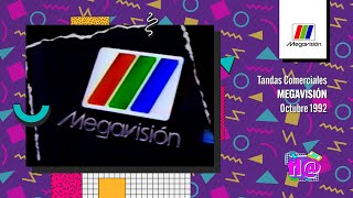 Tandas Comerciales Megavisión Octubre 1992 [upl. by Valonia308]