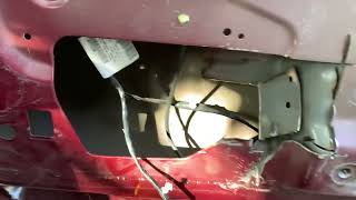 Ford F250 rear door latch repair￼ [upl. by Enidaj]